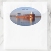 Sticker Ovale Marque W. Barker (Sac)