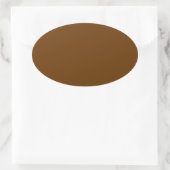Sticker Ovale Marron 663300 (Sac)