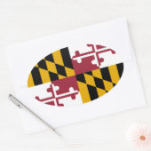Sticker Ovale Maryland (Enveloppe)