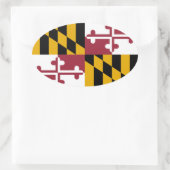 Sticker Ovale Maryland (Sac)
