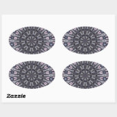 STICKER OVALE MÉMOIRES MYSTIQUES 2 (Feuille)