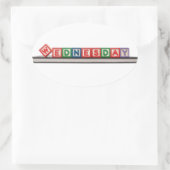 Sticker Ovale Mercredi (Sac)