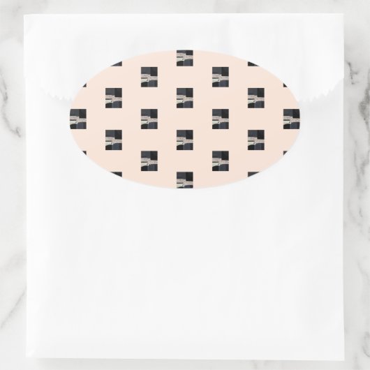 Sticker Ovale metaphor_13_intersections_1 (Sac)