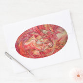 Sticker Ovale Metatron (Enveloppe)