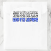 Sticker Ovale Milieu du pack (Sac)