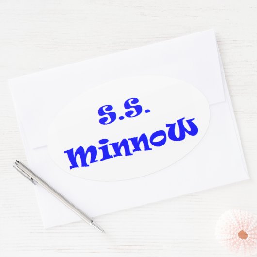 Sticker Ovale mineur (Enveloppe)