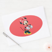 Sticker Ovale Minnie (Enveloppe)