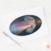 Sticker Ovale miséricorde divine (Enveloppe)