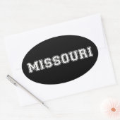 Sticker Ovale Missouri (Enveloppe)