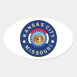 Sticker Ovale Missouri
