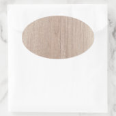 Sticker Ovale Modèle vierge élégant tendance en bois (Sac)