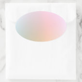 Sticker Ovale Moderne Coloré Vierge Modèle tendance Design éléga (Sac)