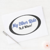 Sticker Ovale Mon autre tour (Enveloppe)