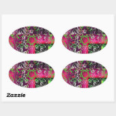 Sticker Ovale Mon Nom N'Est Pas Donna (Feuille)