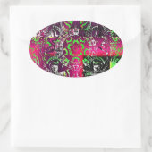 Sticker Ovale Mon Nom N'Est Pas Donna (Sac)