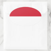 Sticker Ovale Monaco (Sac)