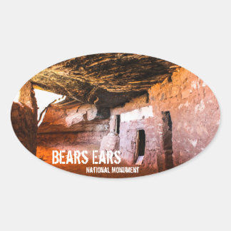 Sticker Ovale Monument national de Bears Ears