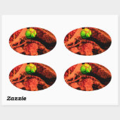 Sticker Ovale mosquitus (Feuille)