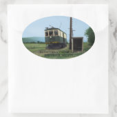 Sticker Ovale Moteur de transport ferroviaire H&F #5 (Sac)