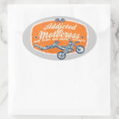 Sticker Ovale Moto (Sac)