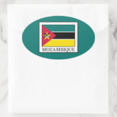 Sticker Ovale Mozambique (Sac)