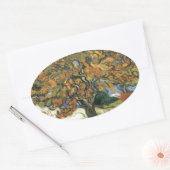 Sticker Ovale Mulberry Tree par van Gogh (Enveloppe)