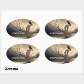 Sticker Ovale Murder (Feuille)