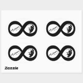 Sticker Ovale Mustafa Kemal Ataturk (Feuille)