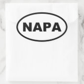 STICKER OVALE NAPA (Sac)