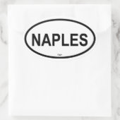 STICKER OVALE NAPLES (Sac)