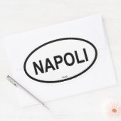Sticker Ovale Napoli (Enveloppe)