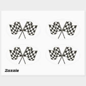 Sticker Ovale nascar (Feuille)