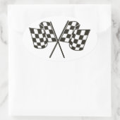 Sticker Ovale nascar (Sac)