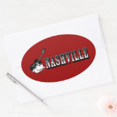 Sticker Ovale Nashville (Enveloppe)
