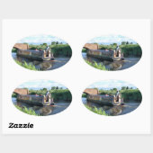 STICKER OVALE NAVIRES (Feuille)