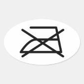 STICKER OVALE NE REFROIREZ PAS ! (Devant)