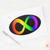 Sticker Ovale Neurodivergent (Enveloppe)