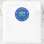 Sticker Ovale Nevada (Sac)