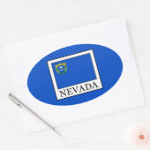 Sticker Ovale Nevada (Enveloppe)