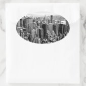Sticker Ovale New York (Sac)