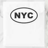 Sticker Ovale New York City (Sac)