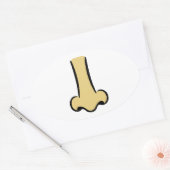 Sticker Ovale Nez (Enveloppe)