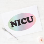 STICKER OVALE NICU (Enveloppe)