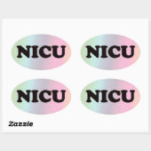 STICKER OVALE NICU (Feuille)