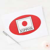 Sticker Ovale Nippon (Enveloppe)