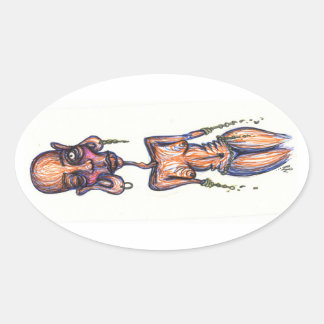 Sticker Ovale nm hvb,