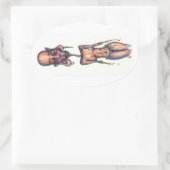 Sticker Ovale nm hvb, (Sac)