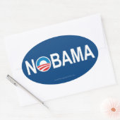 STICKER OVALE NOBAMA (Enveloppe)