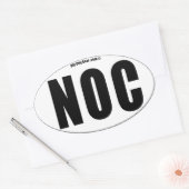 Sticker Ovale Nocatée - Quartier (qté 4) (Enveloppe)