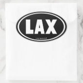 Sticker Ovale Noir ovale (Sac)